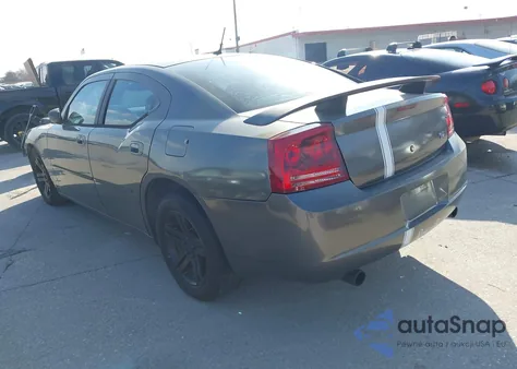 2008 Dodge Charger R/T из США, поврежденный, VIN 2B3LA53HX8H156676